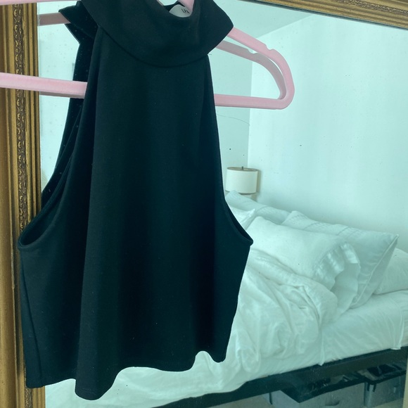 COPY - LPA Turtleneck Crop Top - Picture 3 of 6